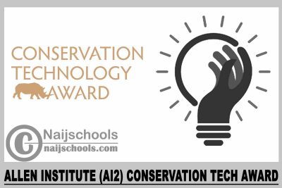Allen Institute for Artificial Intelligence (AI2) Conservation Tech Award 2023