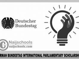 German Bundestag International Parliamentary Scholarships 2024