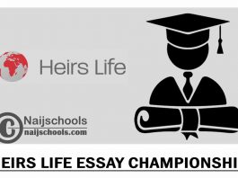 Heirs Life Essay Championship 2023