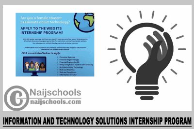 Information and Technology Solutions Internship Program 2023