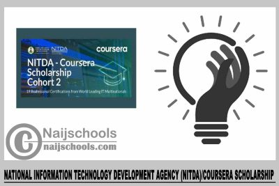 National Information Technology Development Agency (NITDA)/Coursera Scholarship 