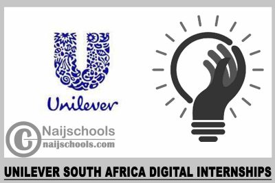 Unilever South Africa Digital Internships 2023