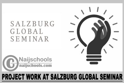 Project Work at Salzburg Global Seminar 