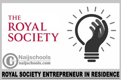 Royal Society Entrepreneur in Residence 2023