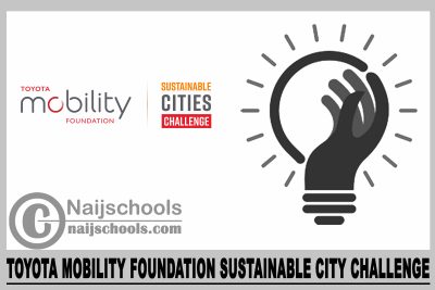 Toyota Mobility Foundation Sustainable City Challenge