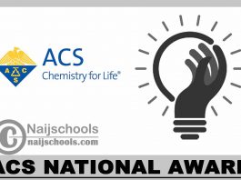 ACS National Award 2023