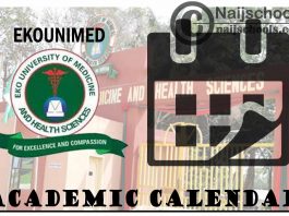 EKOUNIMED Academic Calendar 1st/2nd Semester 2023/24