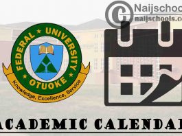 FUOTUOKE Academic Calendar for 2023/2024 Session
