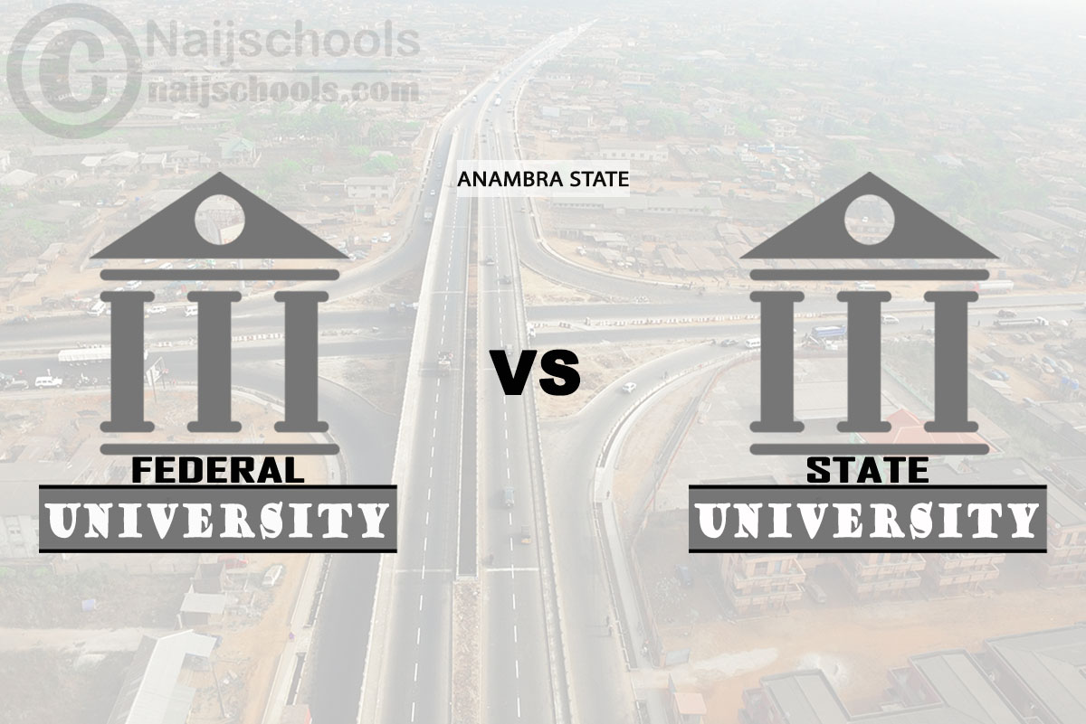 Anambra Federal vs State University; Which is Better? Check!