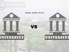 Cross River Federal vs State University; Which is Better? Check!