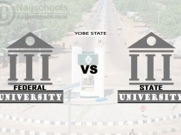 Yobe Federal vs State University; Which is Better? Check!