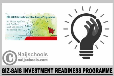 GIZ-SAIS Investment Readiness Programme 2024