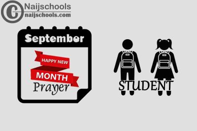 18 Happy New Month Prayer for Your Student in September 2023