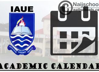 IAUE Academic Calendar for 2023/24 Session 1st/2nd Semester