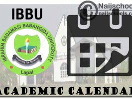 IBBU Academic Calendar 2023/24 session 1st/2nd semester