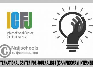 International Center for Journalists Program Internship