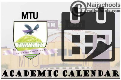 MTU Academic Calendar for 2023/24 Session 1st/2nd semester