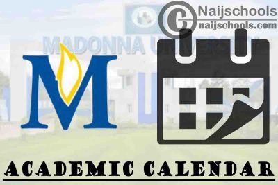 MU Academic Calendar 2023/24 Session 1st/2nd Semester
