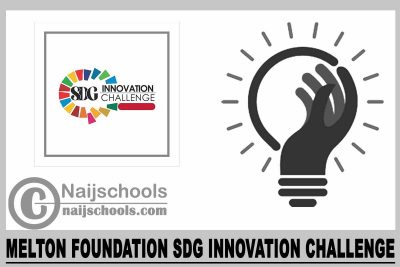 Melton Foundation SDG Innovation Challenge