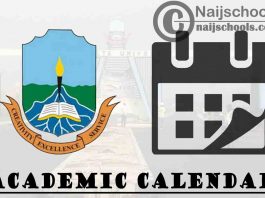 NDU Academic Calendar 2023/24 Session 1st/2nd Semester