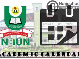 NOUN Academic Calendar 2023/24 Session 1st/2nd Semester