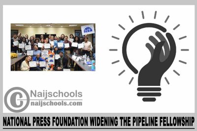 National Press Foundation Widening the Pipeline Fellowship