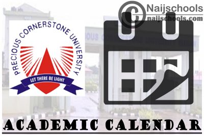 Precious Cornerstone University Academic Calendar for 2023/24