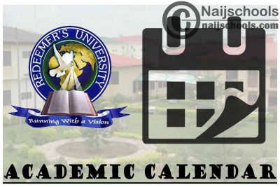 RUN Academic Calendar for 2023/24 Session 1st/2nd Semester