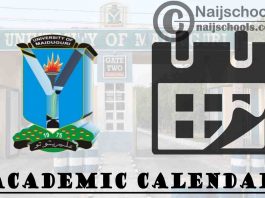 UNIMAID Academic Calendar for 2023/2024 Session