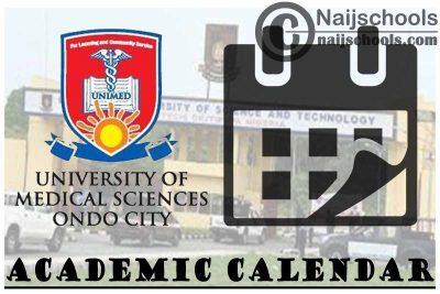 UNIMED Academic Calendar 2023/24 Session 1st/2nd Semester