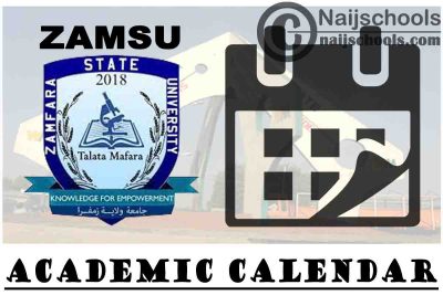 ZAMSU Academic Calendar 2023/24 Session 1st & 2nd Semester