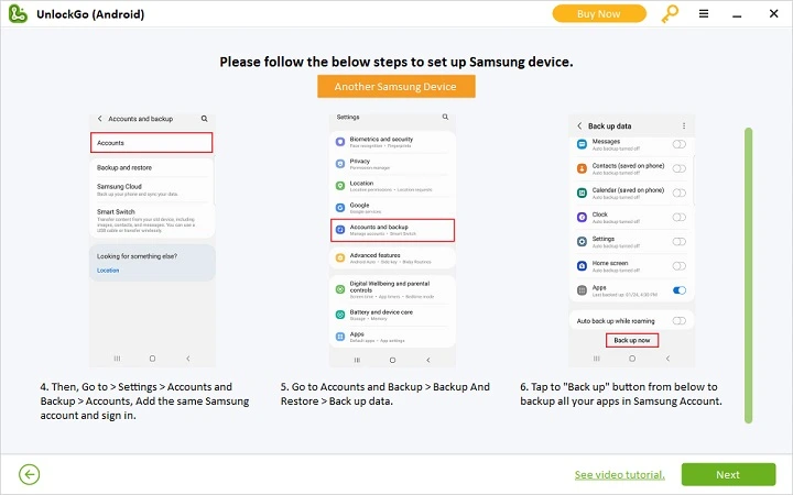 Backup Alliance Shield APK on Samsung Cloud