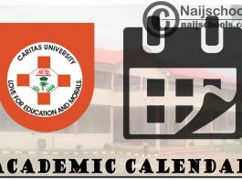 Caritas University Academic Calendar for 2023/2024