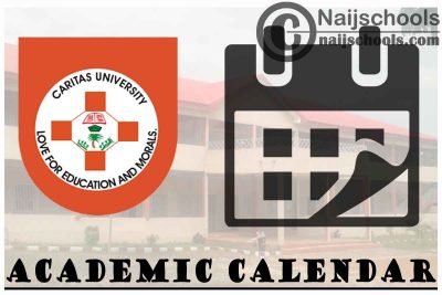 Caritas University Academic Calendar for 2023/2024
