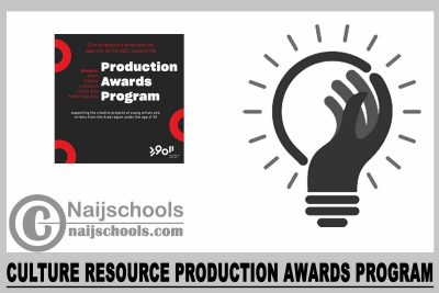 Culture Resource Production Awards Program 2023