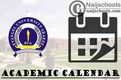 Evangel University Academic Calendar for 2023/2024 Session