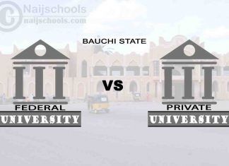 Bauchi Federal vs Private University; Which is Better? Check!