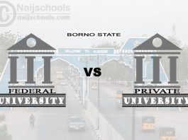 Borno Federal vs Private University; Which is Better? Check!