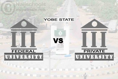 Yobe Federal vs Private University; Which is Better? Check! 