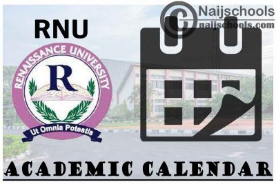 RNU Academic Calendar 2023/24 Session 1st/2nd Semester 