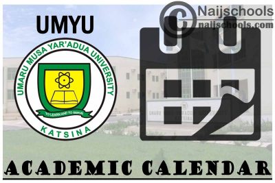UMYU Academic Calendar for 2023/2024 Session