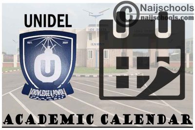 UNIDEL Academic Calendar 2023/24 Session 1st/2nd Semester 