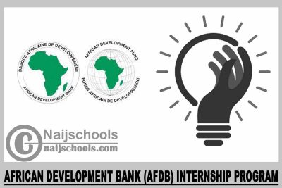  African Development Bank (AfDB) Internship Program 2023
