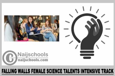  Falling Walls Female Science Talents Intensive Track
