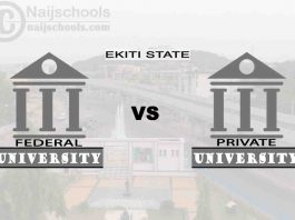 Ekiti Federal vs Private University; Which is Better? Check!