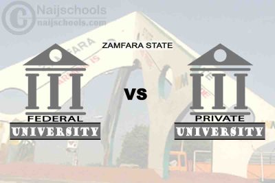 Zamfara Federal vs Private University; Which is Better? Check! 