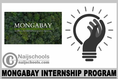 Mongabay Internship Program 2024