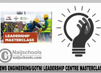 NEWS Engineering/GOTNI Leadership Centre Masterclass