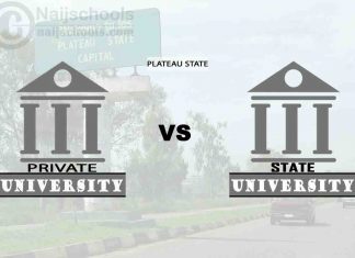 Plateau State vs Private University; Which is Better? Check!