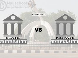 Kebbi State vs Private University; Which is Better? Check!